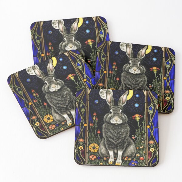 Item preview, Wonderland Rabbit In the Magic Garden designed and sold by TheDarkWardrobe.