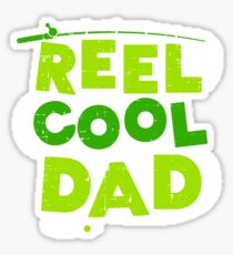 Reel Cool Dad Gift Sticker