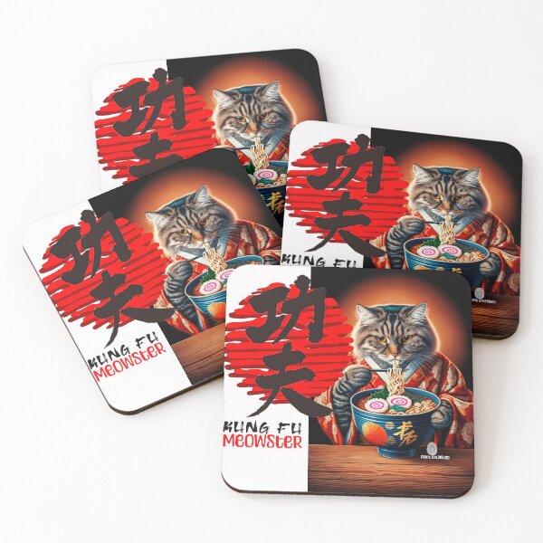 Item preview, Kung Fu Meowster designed and sold by Sheila Baquero.