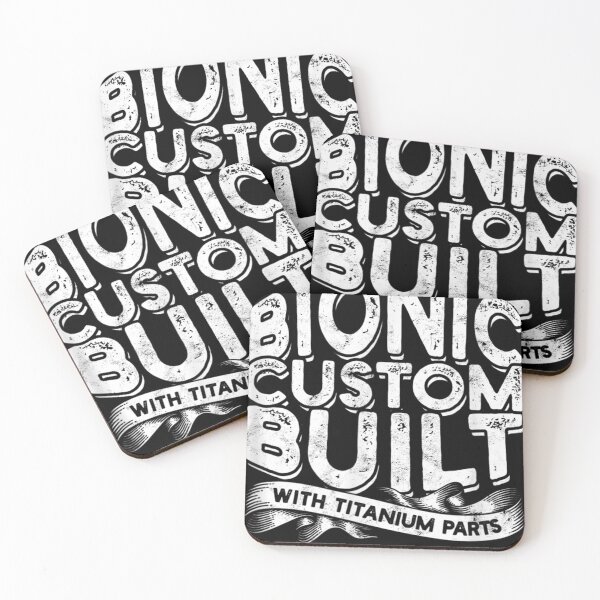 Item preview, Bionic custom built with titanium parts - Knee Surgery T-Shirt designed and sold by WilliamClerc33.