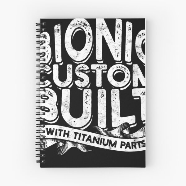 Item preview, Bionic custom built with titanium parts - Knee Surgery T-Shirt designed and sold by WilliamClerc33.