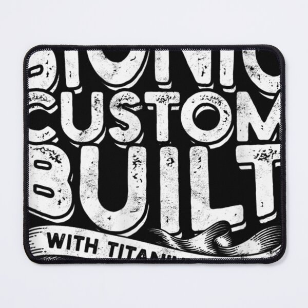 Item preview, Bionic custom built with titanium parts - Knee Surgery T-Shirt designed and sold by WilliamClerc33.
