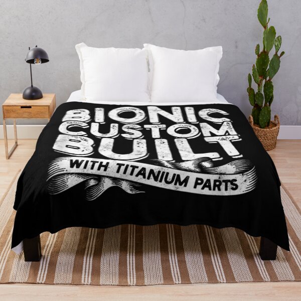 Item preview, Bionic custom built with titanium parts - Knee Surgery T-Shirt designed and sold by WilliamClerc33.
