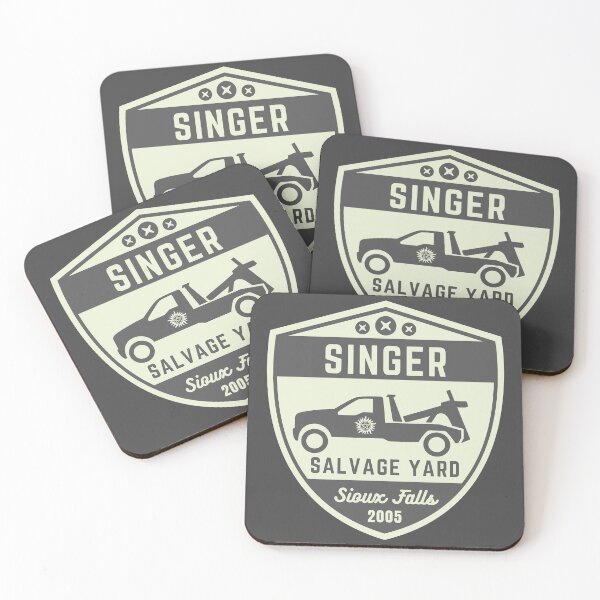 Item preview, Singer Salvage Yard designed and sold by OctagonGlasses.