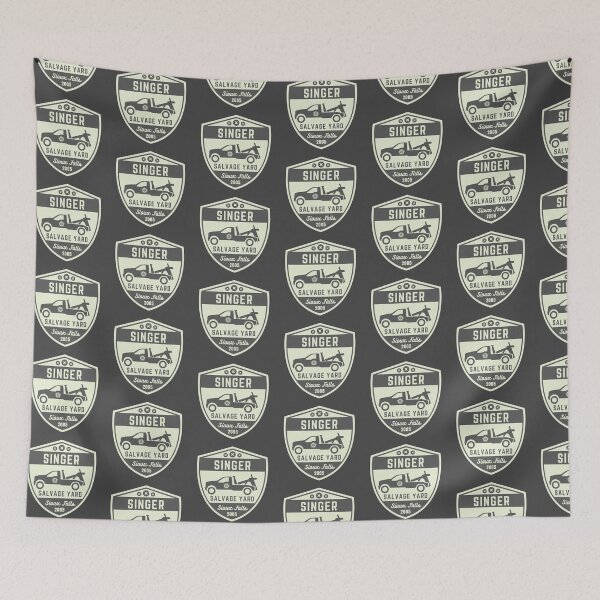 Item preview, Singer Salvage Yard designed and sold by OctagonGlasses.