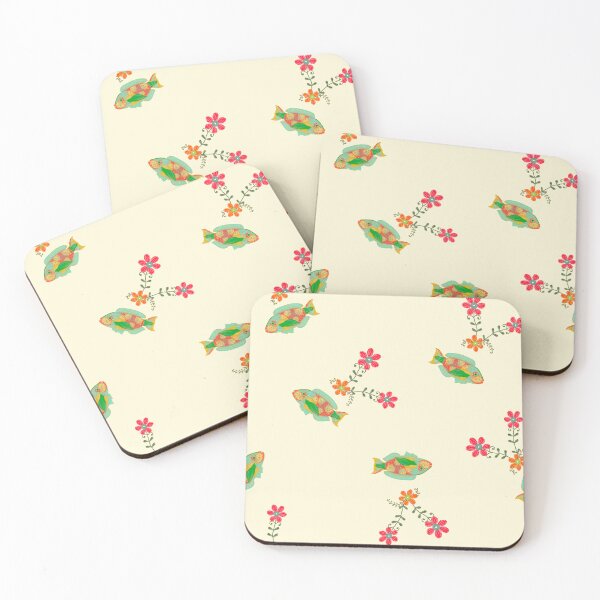 Item preview, Fishes & Flowers I designed and sold by Lianna de Castro.