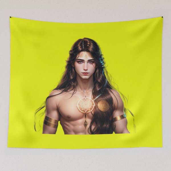 Item preview, Handsome young warrior god designed and sold by MartineP77.