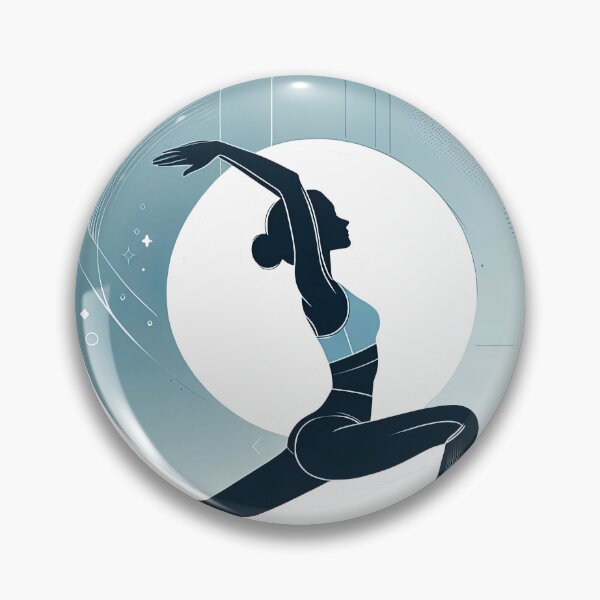 Item preview, Mindful Silhouette Yoga designed and sold by AstridOfficial.