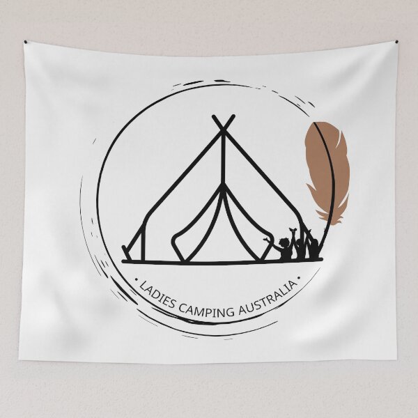 Item preview, NT text Design-Ladies Camping Australia designed and sold by LADIES CAMPING AUSTRALIA .
