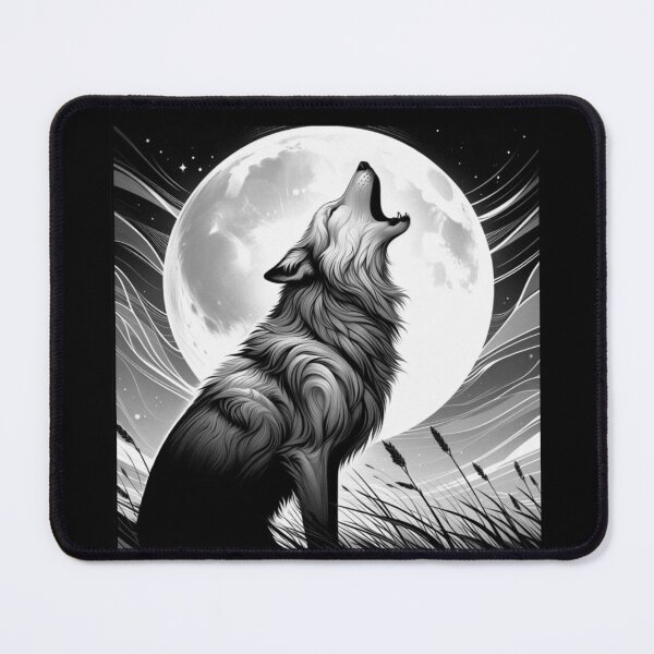 Item preview, Howling Lone Wolf and Prairie Moon designed and sold by DsTeesApparel.