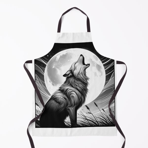 Item preview, Howling Lone Wolf and Prairie Moon designed and sold by DsTeesApparel.