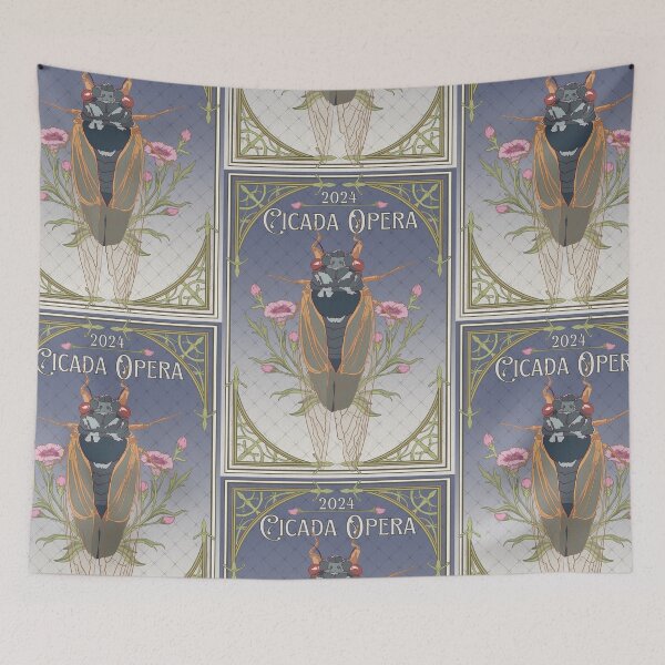 Item preview, The Cicada Opera of 2024 designed and sold by Amy--Katie.