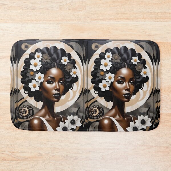 Item preview, Geometric woman portrait, expressionist art designed and sold by lonelymoony.