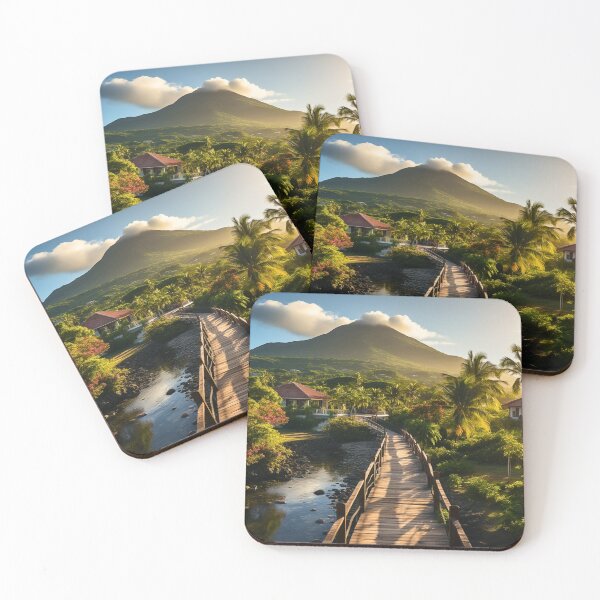 Item preview, Tropical Botanical Gardens of Nevis, Near St. Kitts Caribbean designed and sold by HollywoodInked.
