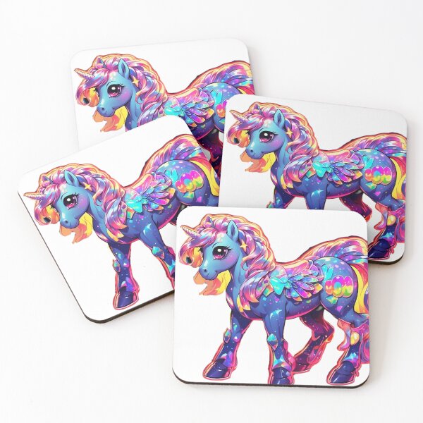 Item preview, Rainbow unicorn designed and sold by LevCreates.