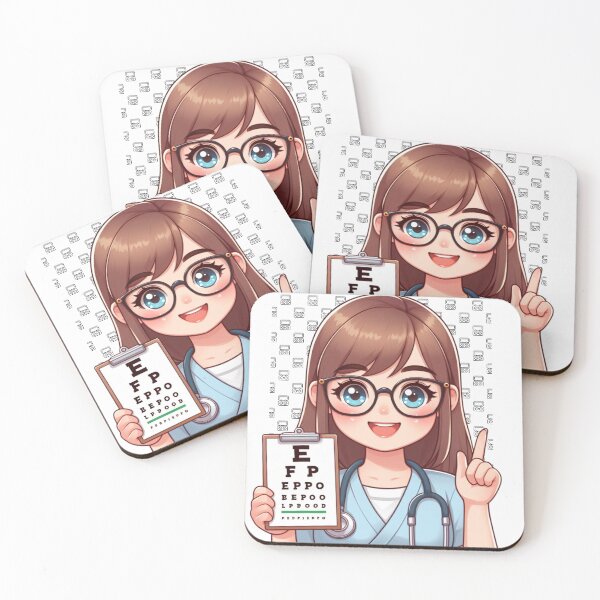 Item preview, Cute Ophthalmologist lady,brafdesign  designed and sold by Brafdesign.