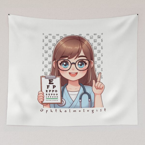 Item preview, Cute Ophthalmologist lady,brafdesign  designed and sold by Brafdesign.