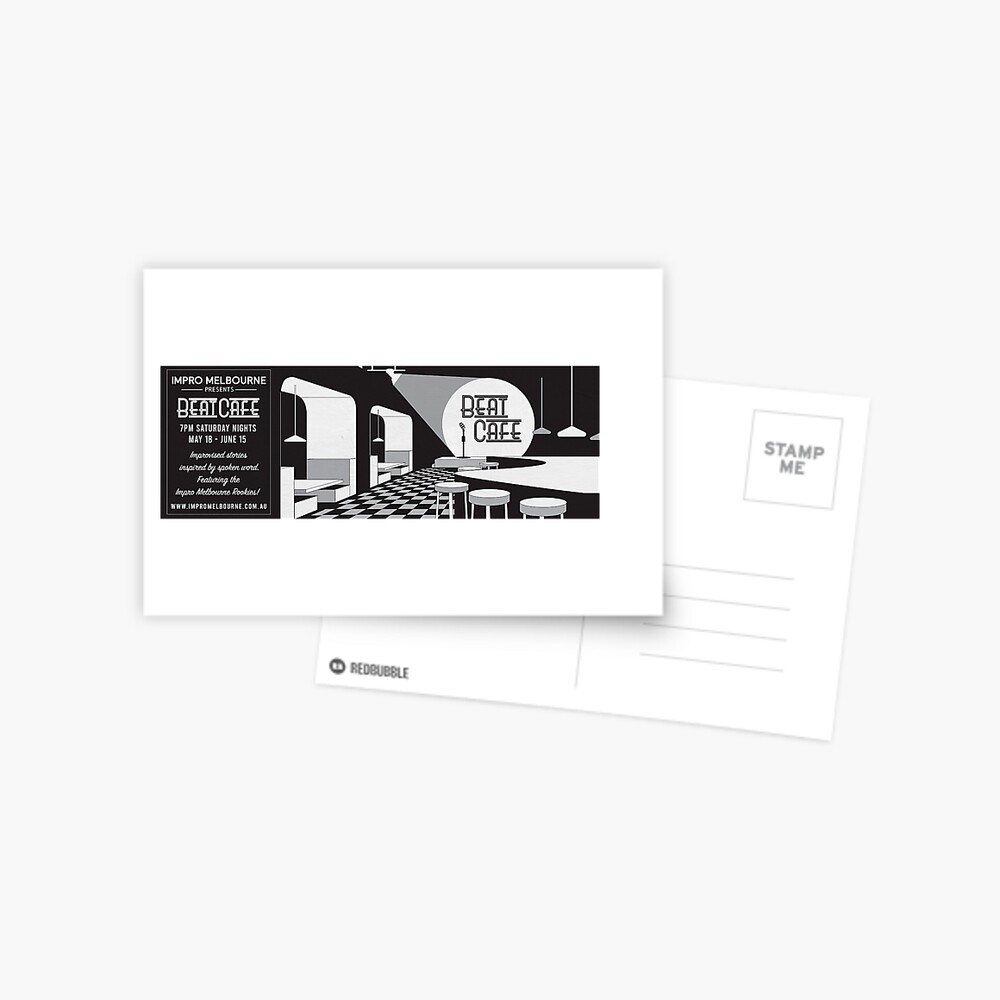 Item preview, Postcard designed and sold by ImproMelbourne.