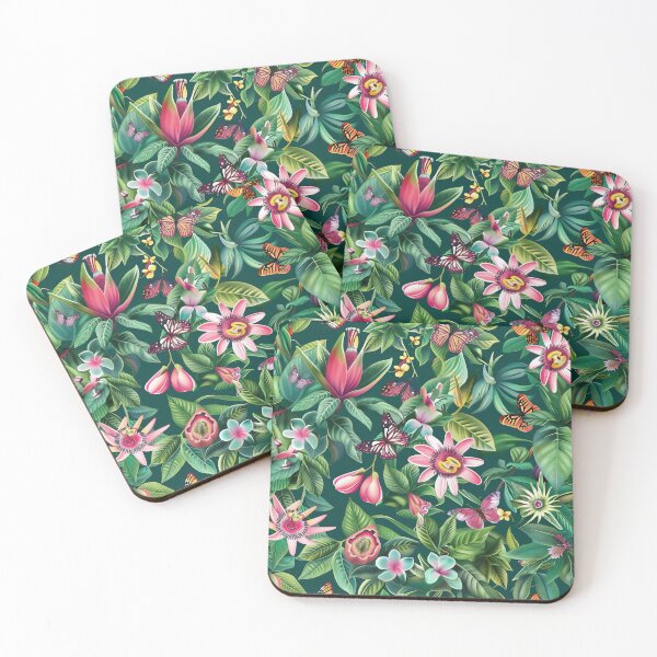 Item preview, Passion Flowers and Butterflies designed and sold by junkydotcom.