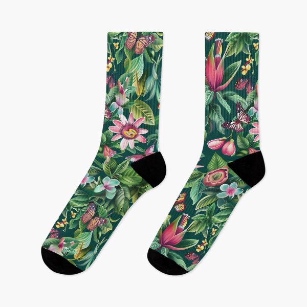 Item preview, Passion Flowers and Butterflies designed and sold by junkydotcom.