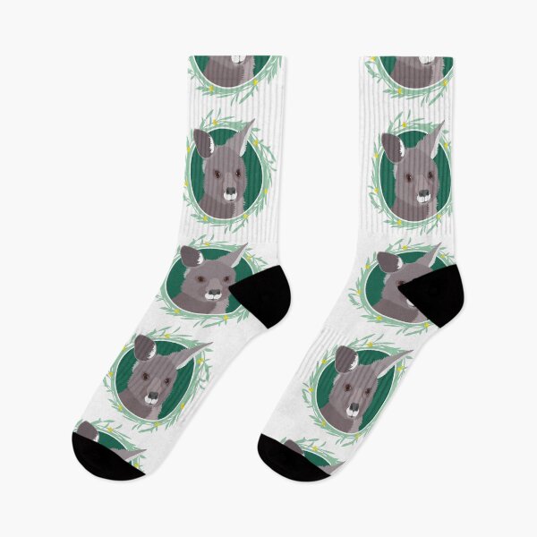 Item preview, Kangaroo Australian animal wattle designed and sold by blueidesign.
