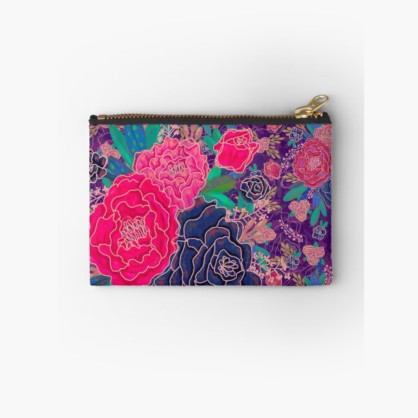 Item preview, Pink peonies and a blue rose. designed and sold by AmberAzbell.