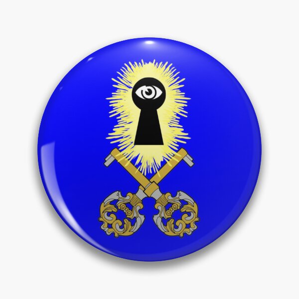 Item preview, Crossed Keys Jolly Roger (Blue) designed and sold by MurpheusTech.