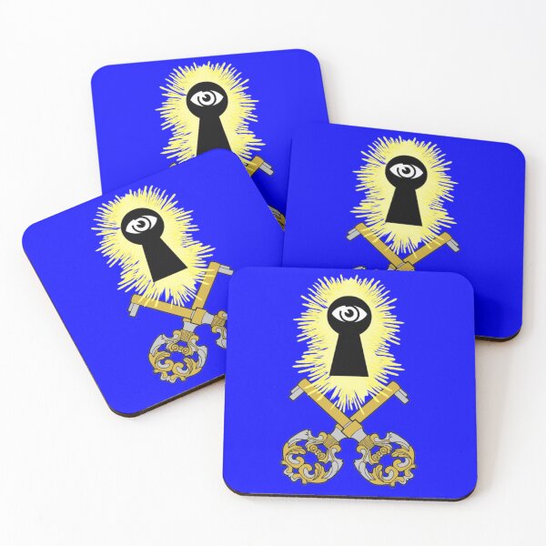 Item preview, Crossed Keys Jolly Roger (Blue) designed and sold by MurpheusTech.