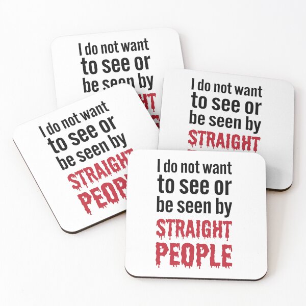 Item preview, Funny Gay Merch | Straight People Fear designed and sold by THEBITCHCAT.