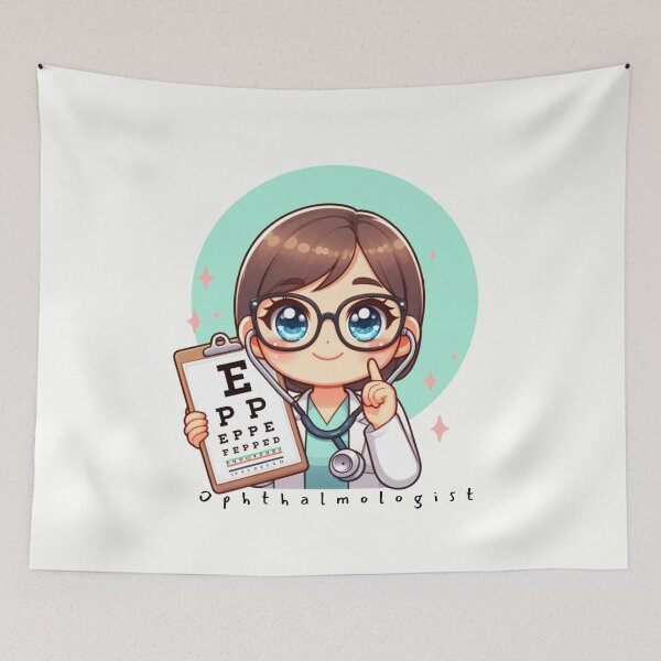 Item preview,  Cute Ophthalmologist girl ,brafdesign  designed and sold by Brafdesign.
