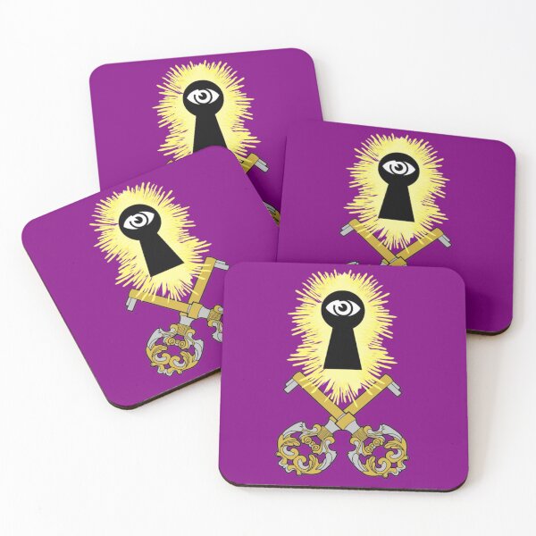 Item preview, Crossed Keys Jolly Roger (Purple) designed and sold by MurpheusTech.