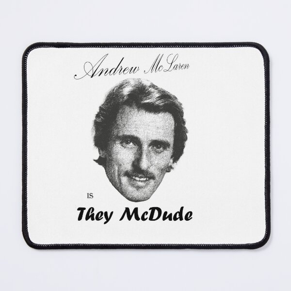 Item preview, Andrew McLaren is They McDude designed and sold by Simon Owens.