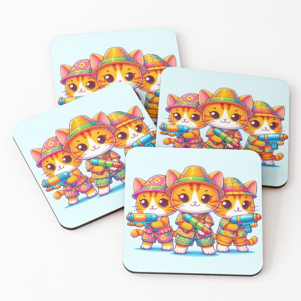 Item preview, The water gun war has begun! designed and sold by Ketsara Samphao.