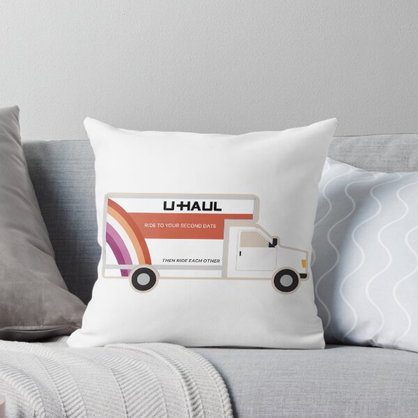Item preview, Lesbian Joke | Lesbian U-Hauling | Lesbian Flag U-Haul Merch designed and sold by THEBITCHCAT.