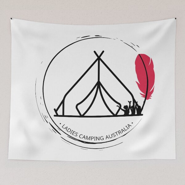 Item preview, FIRST NATION text Design-Ladies Camping Australia designed and sold by LADIES CAMPING AUSTRALIA .