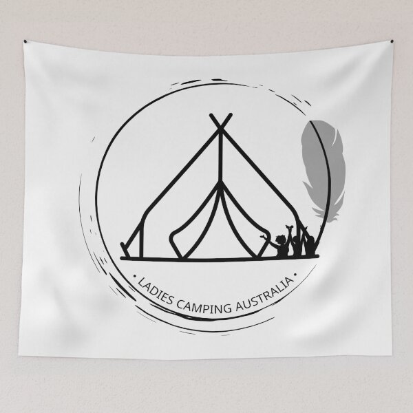 Item preview, International /Gypsy text Design-Ladies Camping Australia designed and sold by LADIES CAMPING AUSTRALIA .