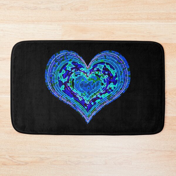 Item preview, psychedelic heart designed and sold by ricobarinas.