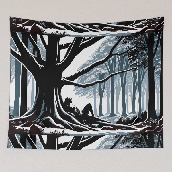 Item preview, Girl and Tree #3 designed and sold by Paul Louis Villani.
