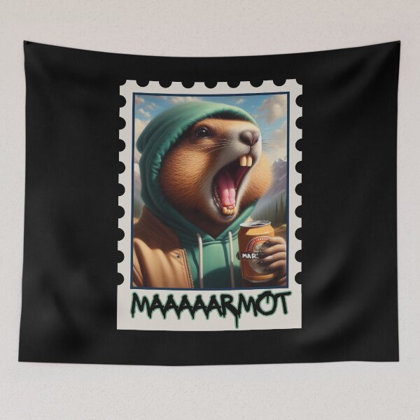 Item preview, Marmot Screaming Maaaaarmot designed and sold by SHELOPS.