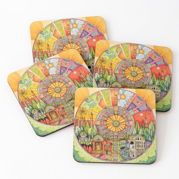 Item preview, Daloria - Summer Mandala (4/10) designed and sold by sabantha.