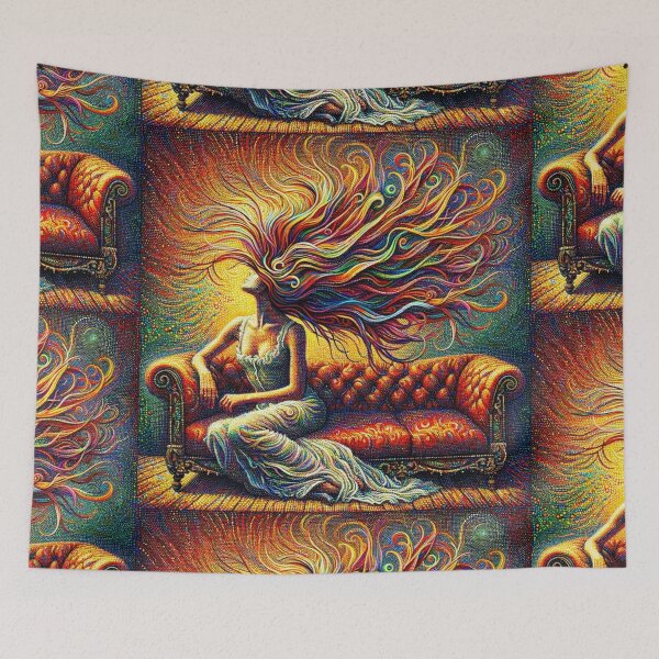 Item preview, Girl and Sofa #3 designed and sold by Paul Louis Villani.