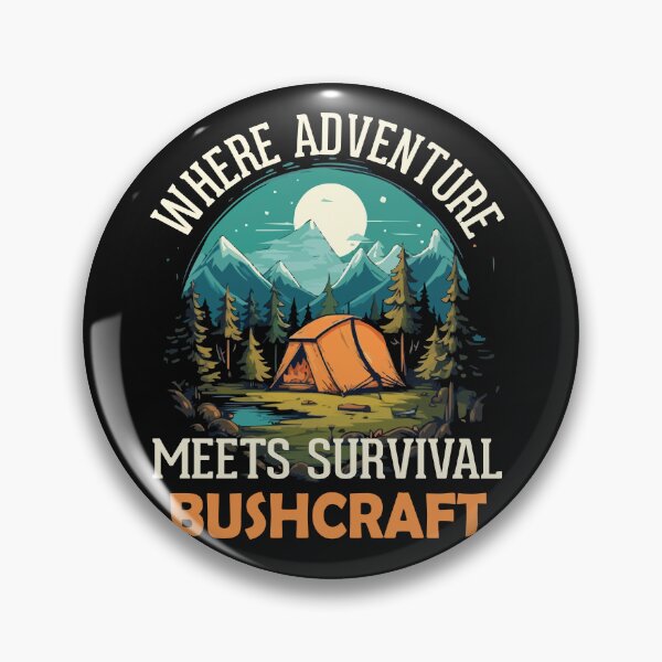 Item preview, Where Adventure meets survival Bushcraft designed and sold by RaselStyleHub.