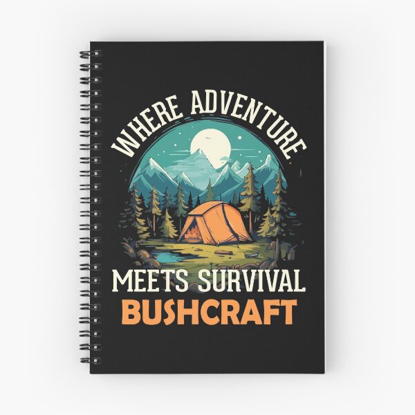 Item preview, Where Adventure meets survival Bushcraft designed and sold by RaselStyleHub.