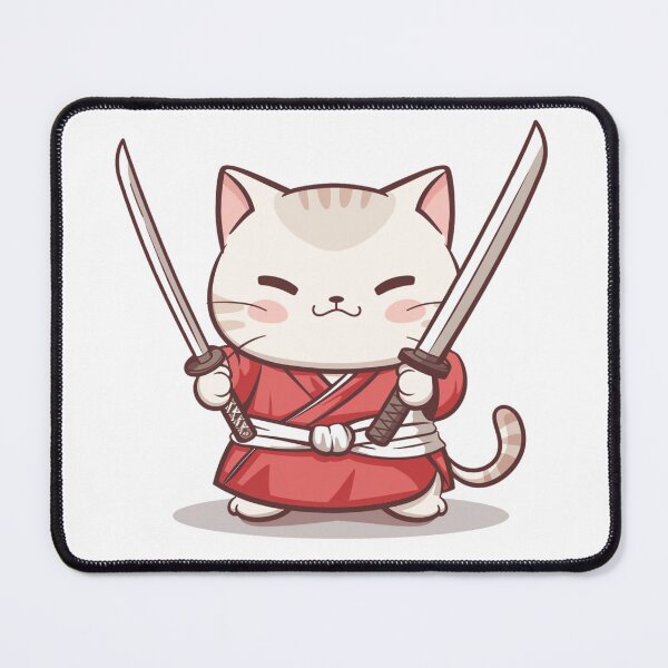 Item preview, Samurai cat shirts designed and sold by Tintin1996.