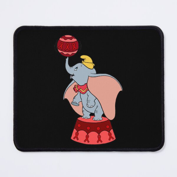 Item preview, Circus elephant awareness ribbon (red) designed and sold by CaitlynConnor.