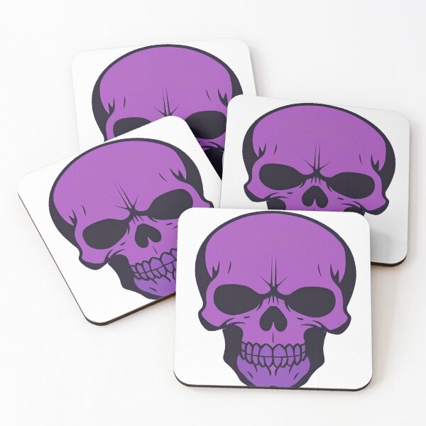 Item preview, Purple Skull designed and sold by HeavyMetalGoods.