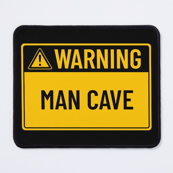 Item preview, Warning: Man Cave designed and sold by mr-k-store.