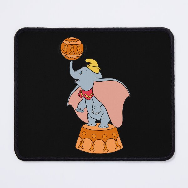 Item preview, Circus elephant awareness ribbon (Orange) designed and sold by CaitlynConnor.
