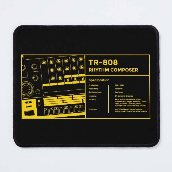 Item preview, 808 Drum Machine for Dawless Beatmaker and Musician designed and sold by AtomicMalibu.