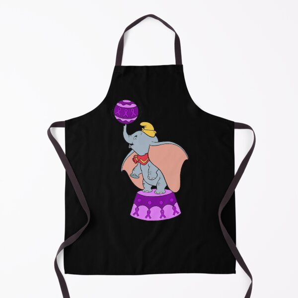 Item preview, Circus elephant awareness ribbon (Purple) designed and sold by CaitlynConnor.